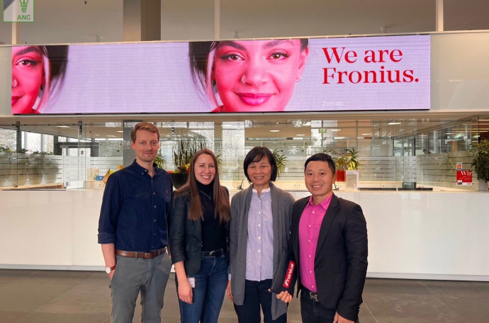 THĂM QUAN NHÀ MÁY SẢN XUÂT INVERTER FRONIUS - tại Wels Áo