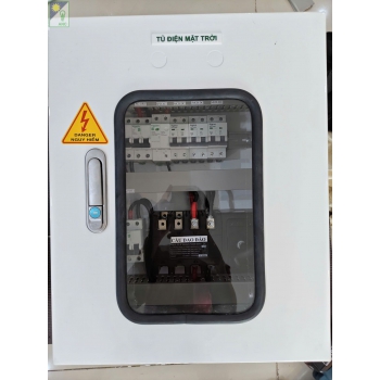 Tủ điện mặt trời 1P <br> Mã TDMT-HB-1P-2ST-12