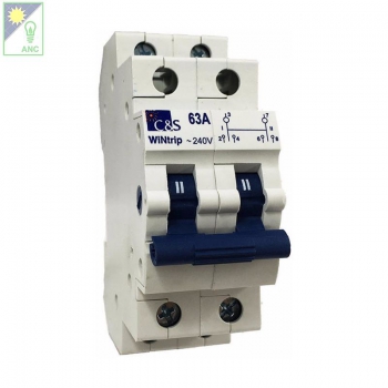 Cầu dao đảo bằng tay- MTS 2P 63A. Model: C&S-CSCOS2P63A