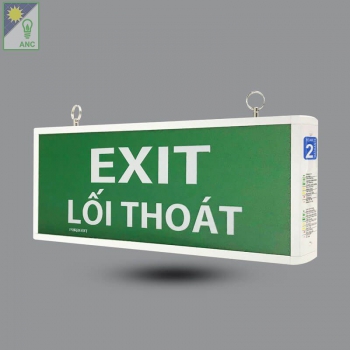 Đèn Exit 2 mặt. Model Paragon PEXF23SC-G2